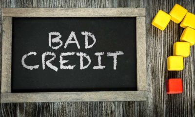 Bad Credit written on chalkboard | 5 Things That You Can Do With the Money From a Bad Credit Loan | featured