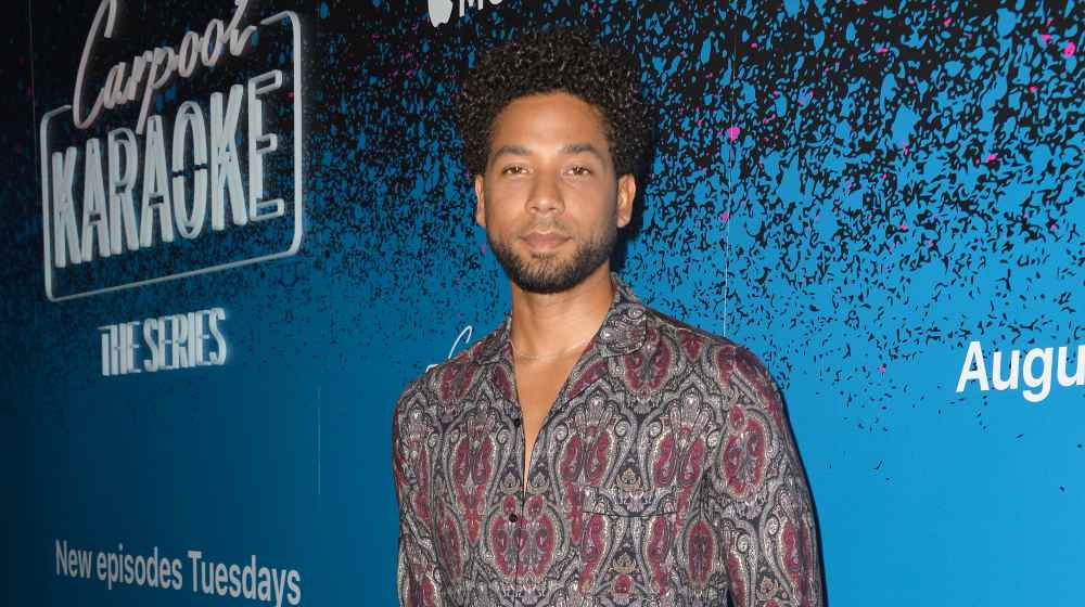 Jussie Smolett at the launch party for Apple Music's Carpool Karaoke | Jussie Smollett Convicted Of Lying, Staging Hate Crime | featured