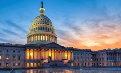 The United States Capitol building at sunset | Congress OKs Government Spending Bill, Averts Shutdown | featured