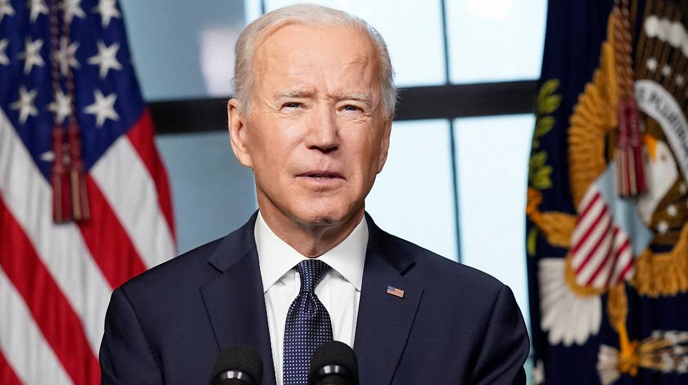 U.S. President Joe Biden speaks from the Treaty Room in the White House | Biden Claims Strongest Presidential First-Year Economic Track Record in 50 Years | featured