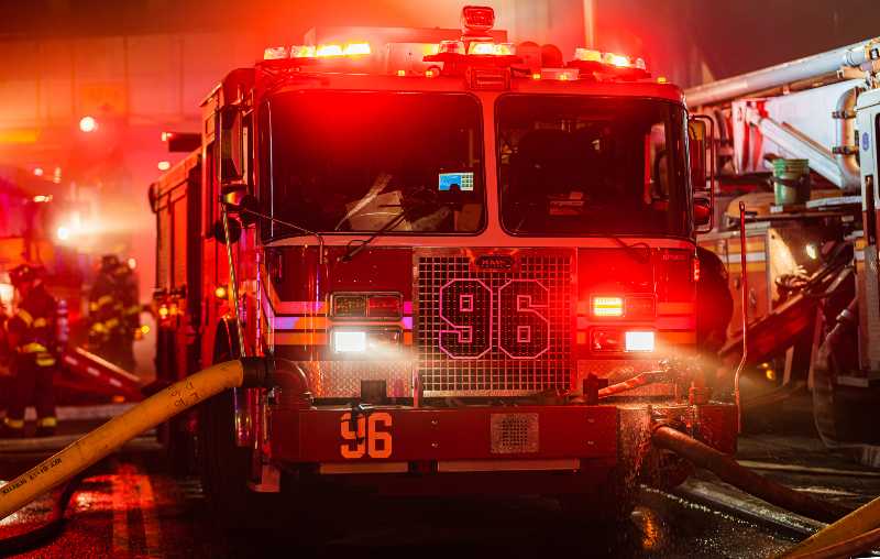 Firefighters battle a 3 alarm fire | Fire Disaster