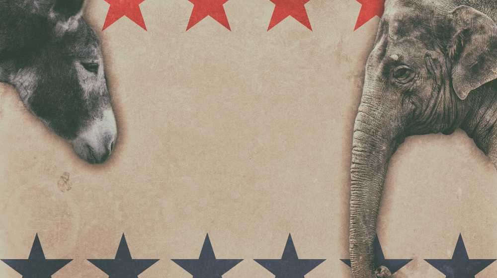 Political animals, a donkey representing democrats and an elephant representing republicans | 5 Key Differences Between Republican And Democrats Politics And Policies | featured