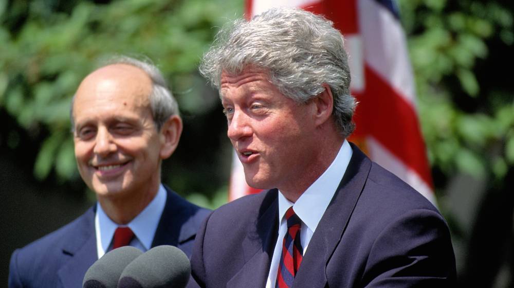 President William Jefferson Clinton introduces Stephen Breyer | Supreme Court Justice Stephen Breyer To Retire By Oct 30 | featured