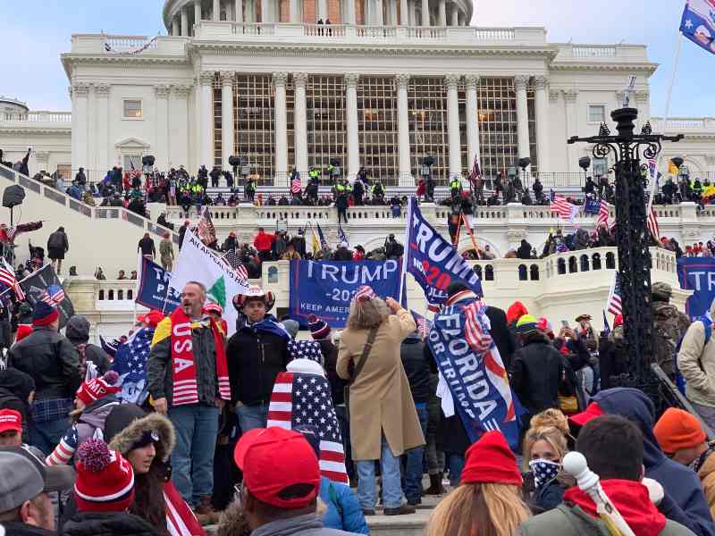 Trump supporters rioting at the US Capitol | January 6 Capitol Riot