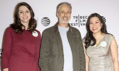 Ellen Martinez, Jon Stewart and Steph Ching attend After Spring premiere | Jon Stewart Backs Joe Rogan, Says He’s Not An Ideologue | featured