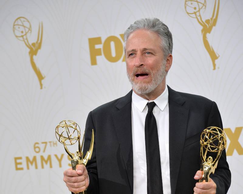 Jon Stewart at the 67th Primetime Emmy Awards | Jon Stewart: Rogan Not An Ideologue