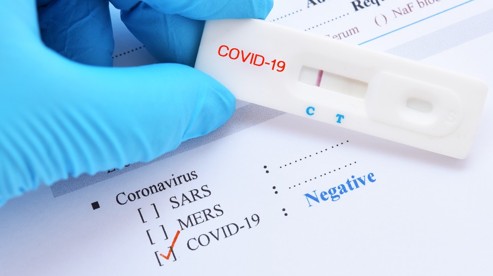 Negative test result by using rapid test device for COVID-19 | Medicare Recipients Can Avail Up to 8 Free COVID Test Kits | featured