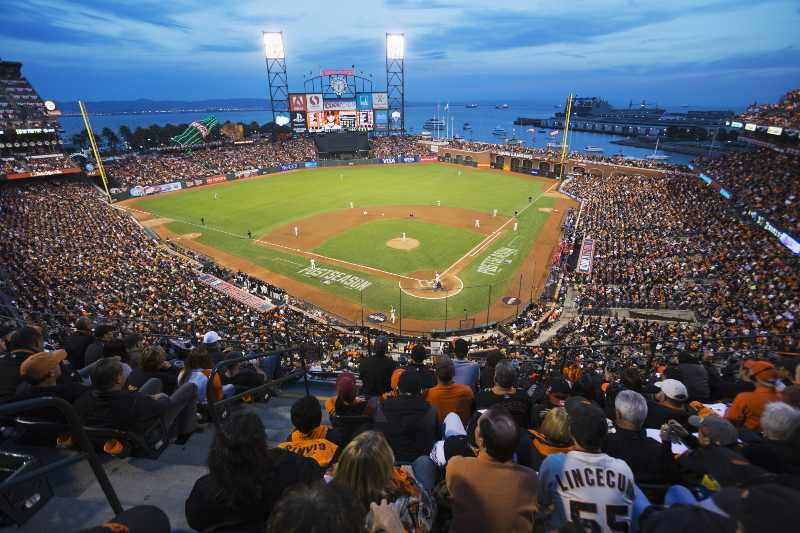 AT&T Park, baseball stadium, SF Giants versus St. Louis Cardinals, National League Championship Series | State of the Union, Ukraine latest, MLB & More