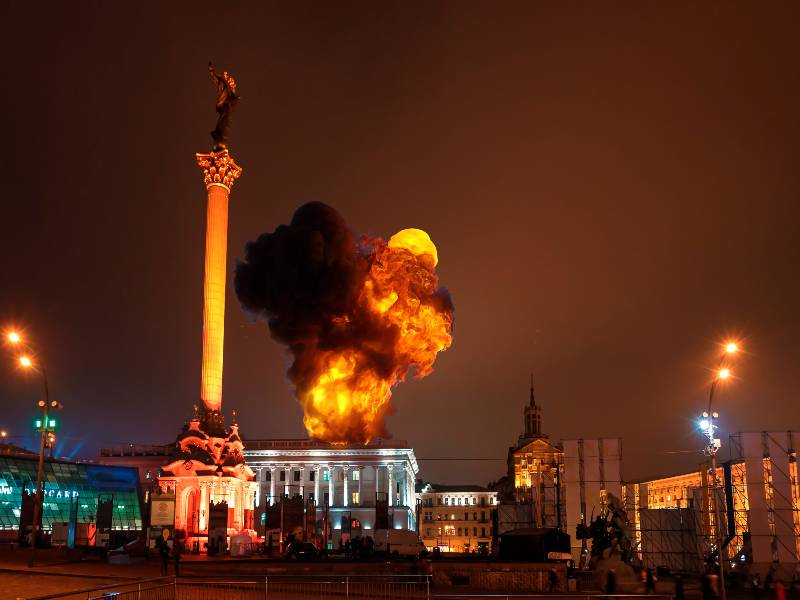 Explosions in Kiev, missiles on other cities | Ukrainian City Surrounded, Deadly Highway Pileup, Will Smith Apology & More