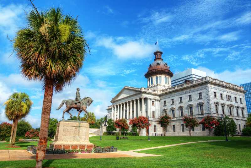 The South Carolina State House in Columbia | South Carolina Developed Protocols For Death By Firing Squad