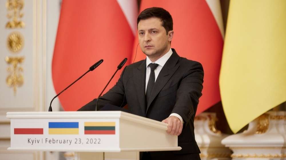 Zelenskyy Gives Speech on How Ukraine 'Broke Russia's Plans' in Less than a Week-ss-Featured