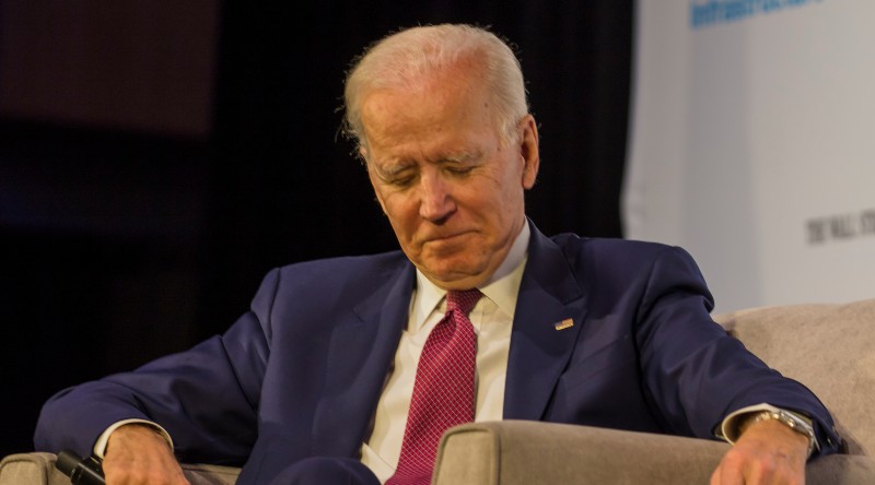 former Vice President Joe Biden with sad expression | Biden’s Public Approval Rating Takes A Dive, 54% of Americans Disapprove of his Performance