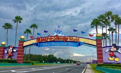 Entrance of Walt Disney World near Orlando | Florida Senate Approves Bill Nixing Disney’s Self-Govern Status | featured