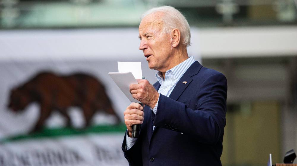 Joe Biden, speaks during an event on Thursday | Biden Politicizes Sacramento Shooting, Pushes For Gun Control | featured