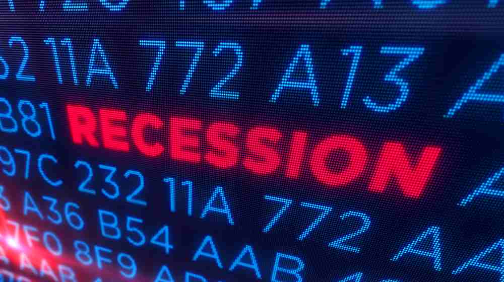 Recession business and stock crisis concept | Deutsche Banks Says US Recession in 2023 Is Now Imminent | featured