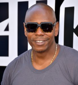 Dave Chappelle at the Los Angeles premiere -Steel plant battles-SS-Featured
