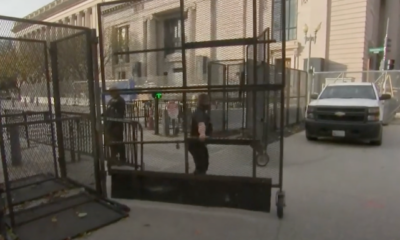 A Day Before the Election, Fences Go Up Around Washington DC to Increase White House Security