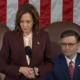 Losing Candidate Kamala Harris Presides Over Election Certification of President Donald Trump