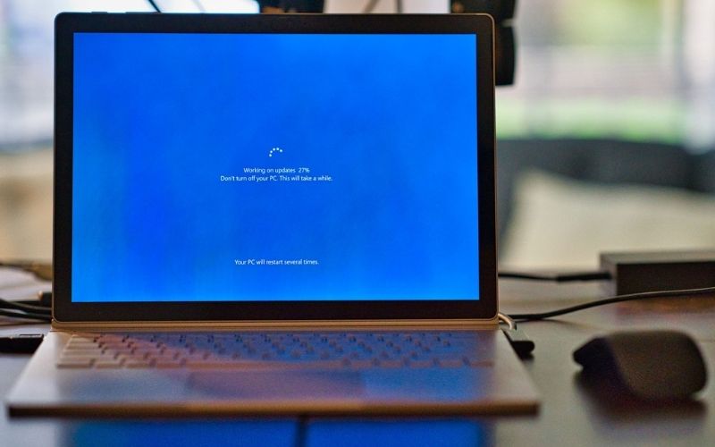 A Microsoft Surface Book Updating | Windows 10 Updates Seem to Be Breaking Some PCs