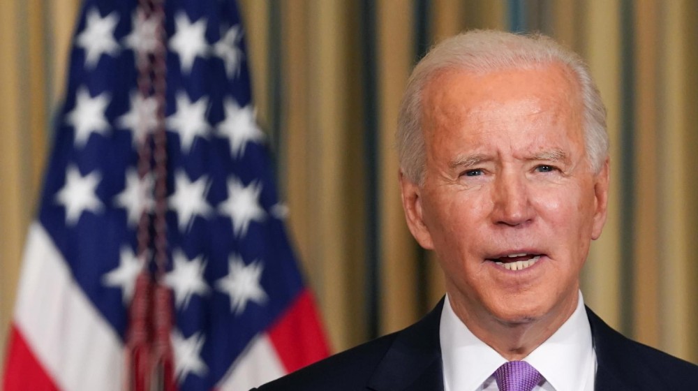 American president Joe Biden has shown in this picture ( Selectively focused | Biden moving to improve legal services for poor, minorities | Featured