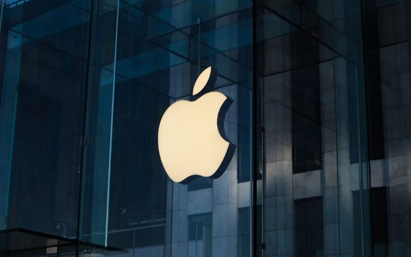 Apple Logo on Glass Window  | Apple Makes Health Records Feature Available for U.K. and Canada Users