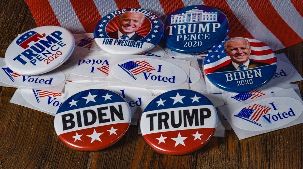 Trump and Biden Presidential Campaign Buttons | Trump Doesn’t Plan to Immediately Concede the Election | Featured