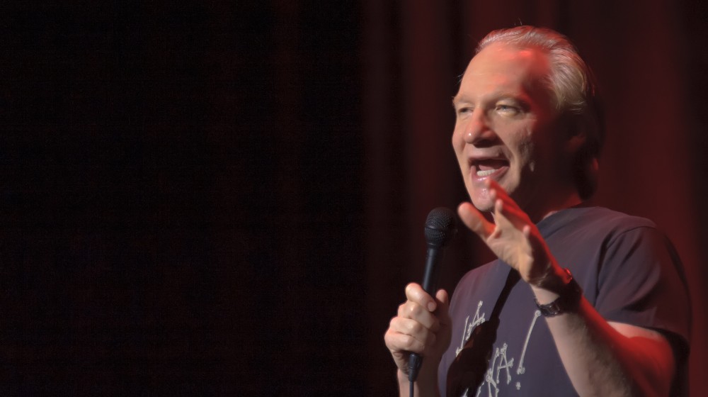 Bill Maher performs at Sacramento Convention Center in Sacramento | Bill Maher Denounces the NFL’s Black National Anthem | Featured