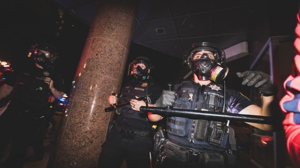Black Lives Matter protest in Portland | Riot Declared as Fire Burns in Portland Police Union Offices | Featured