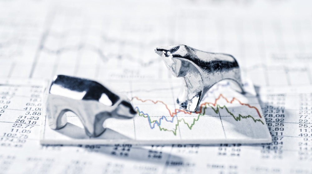 Bull and Bear are on a graphic with market pricesStock Market Will Get Worse-ss-featured