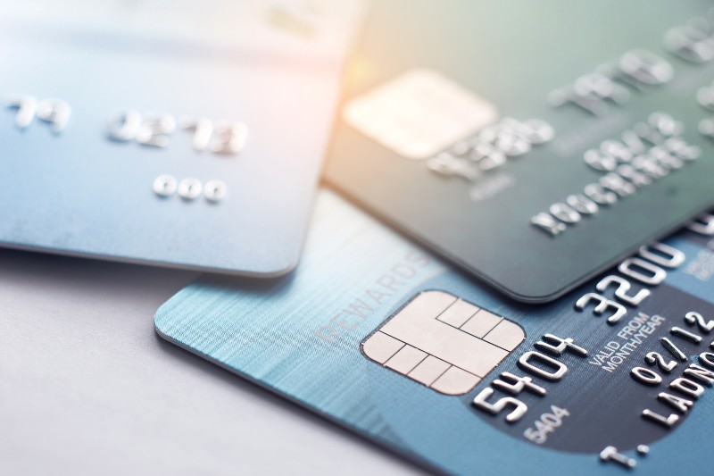 Credit card close up shot with selective focus | Credit Card Debt