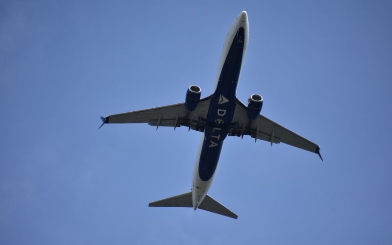 Delta Airline Aircraft Ascending into Blue Sky | Delta CEO on Middle Seat Policy: “We Haven’t Decided When Next Year Is the Right Time to Start to Sell the Middle Seat”