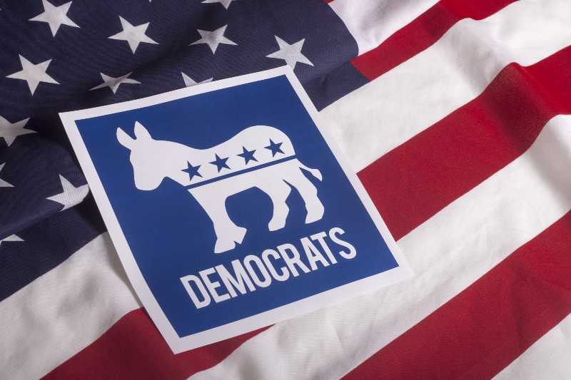 Democrat election on textured American flag | Democrats Afraid of More Free Speech? 