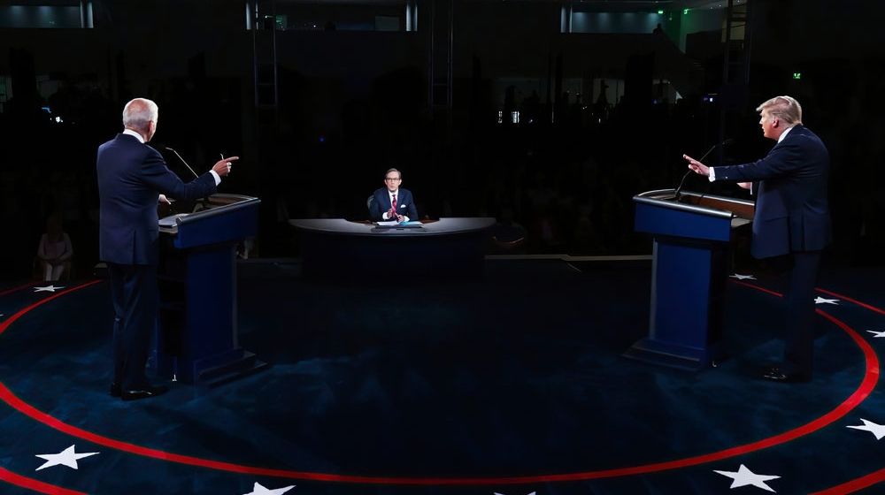 2020 US Election Presidential Debate | Biden During Presidential Debate: “I’m Going to Shut Down the Virus, Not the Country” | Featured