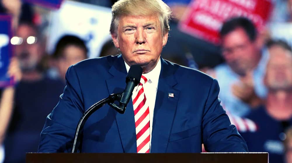 Trump on one of his speaking engagement | Trump Impeachment Trial: Democrats Warn Trump 'Will Do it Again' if Acquitted | Featured