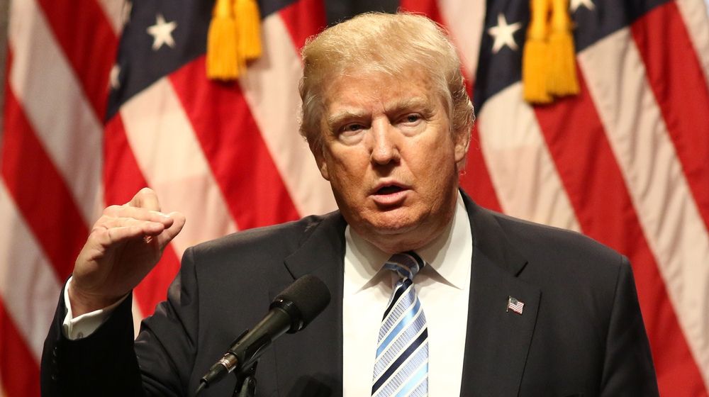 Donald Trump during his press conference in New York | Trump: Some States Could Reopen Before April 30, Says Decision is Up to Governors | Featured