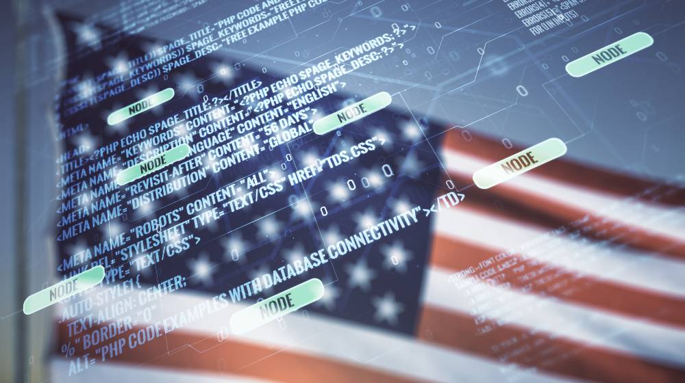 Double exposure of abstract creative programming illustration | US intelligence agencies likely won't determine origins of virus | featured