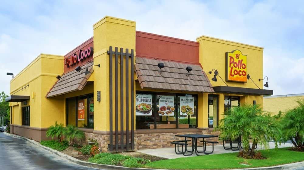 El Pollo Loco Restaurant Exterior and Sign | El Pollo Loco Reformulates Its Plant-Based Chicken Alternative | Featured