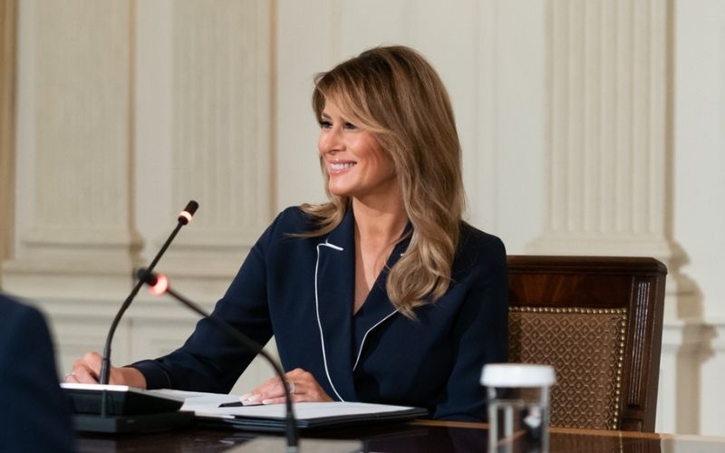First Lady Melania Trump | Trump Released from Hospital; Returns to White House