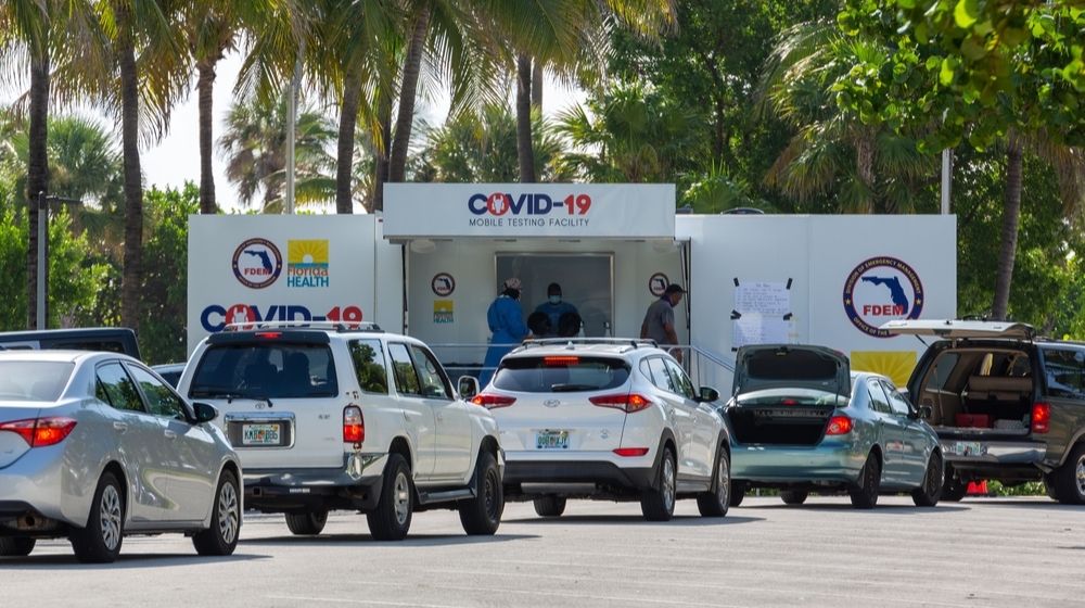 Florida Health and FDEM COVID-19 Mobile Testing Facility | Mistake by Florida on Child COVID-19 Rate Raises Question: Can Florida’s Numbers be Trusted? | Featured