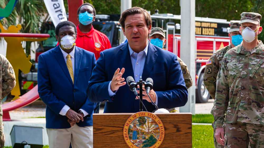 Governor of Florida Ron DeSantis Press Conference at Urban League of Broward County | DeSantis Fires Back At Biden: ‘Do Your Job!’ | featured