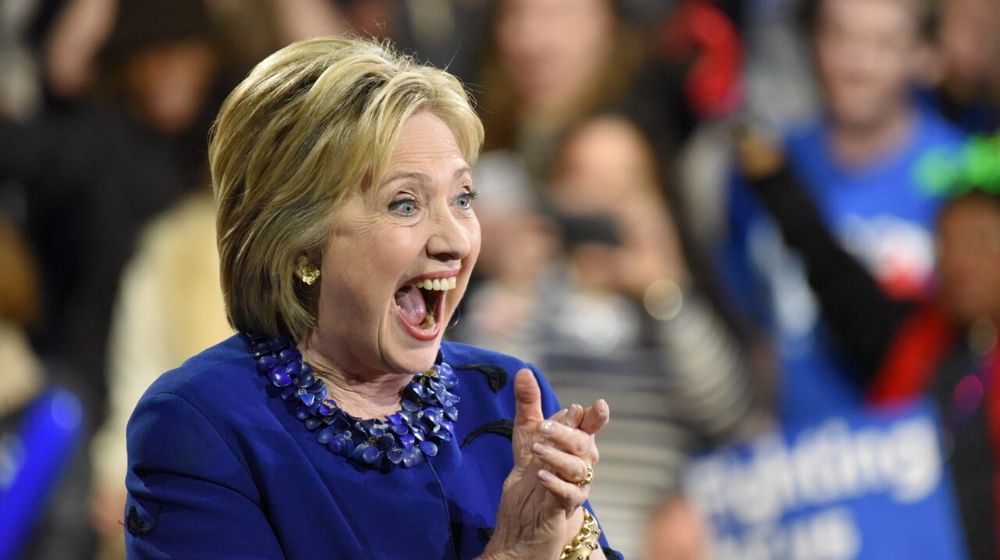 Hillary cheers | Clinton Cheers Impeachment: "We Must Defend Our Democracy" | Featured