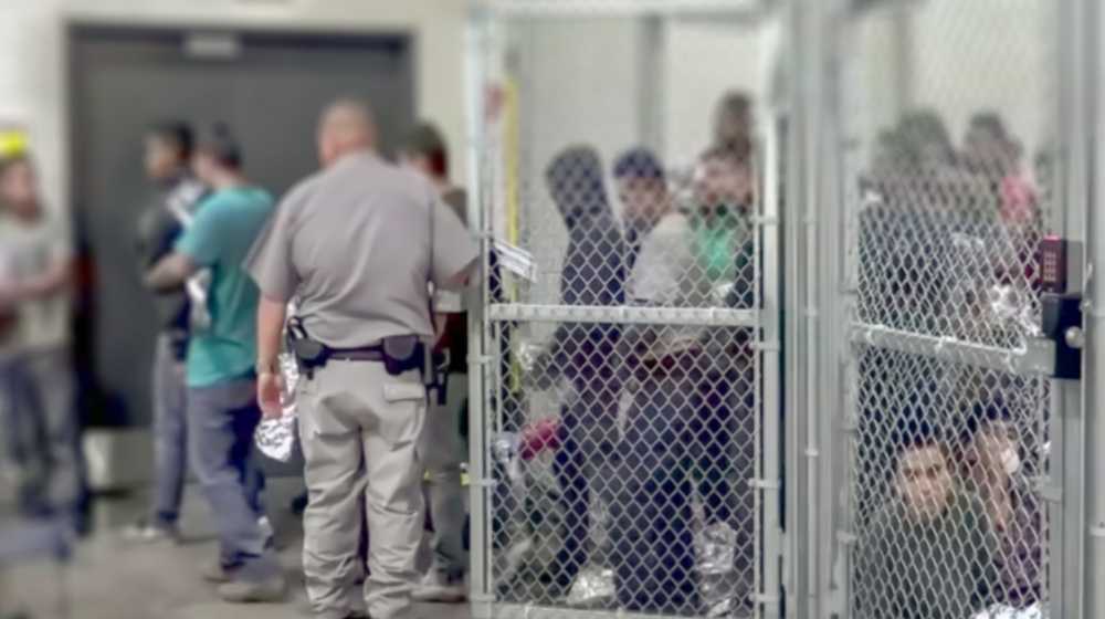 Holding facility for Illegal Immigrants-Biden Gives Legal Status to over 300,000 Illegal Immigrants While Ditching Trump Policy-ss-Featured