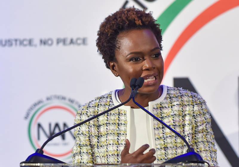 Honoree Karine Jean-Pierre speaks at National Action Networks | Jean-Pierre New White House Press Secretary 