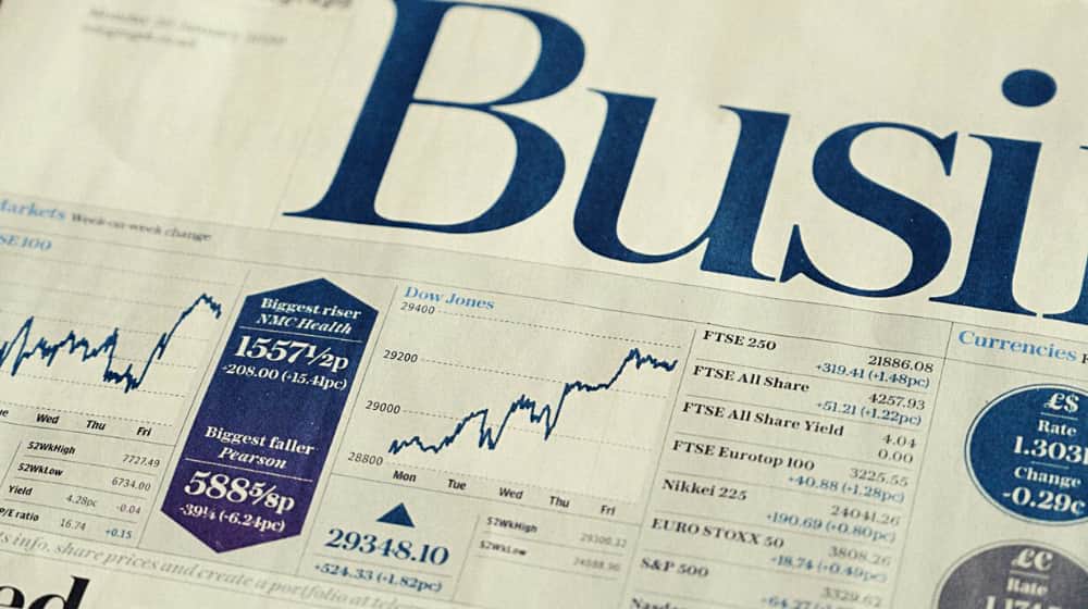 Business section of a newspaper | Coronavirus: Good News, Bad News, Uncertainty and Opportunity | Featured