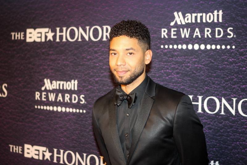 Jussie Smollette Arrives on the Red Carpet At The BET Honors Awards | Jussie Smollett