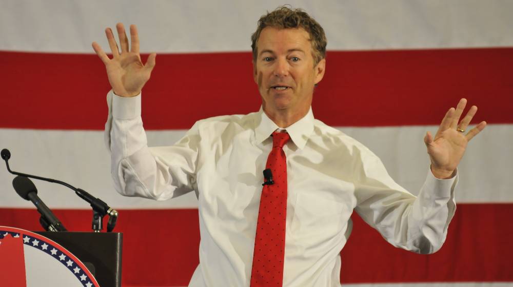 Kentucky Senator Rand Paul speaks in Nashua | Senator Rand Paul Cancels DirecTV Subscription After It Dropped OAN | featured