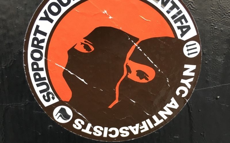 NYC Antifascists | Trump Calls Out Biden for Soft Stance on ANTIFA
