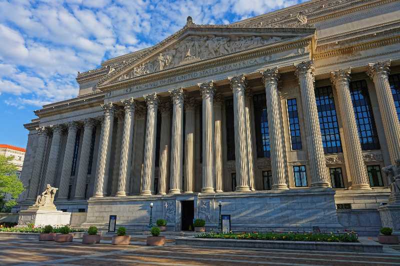 National Archives Building is located in Washington D.C | National Archives and Trump, Mitch McConnell, Spotify & More
