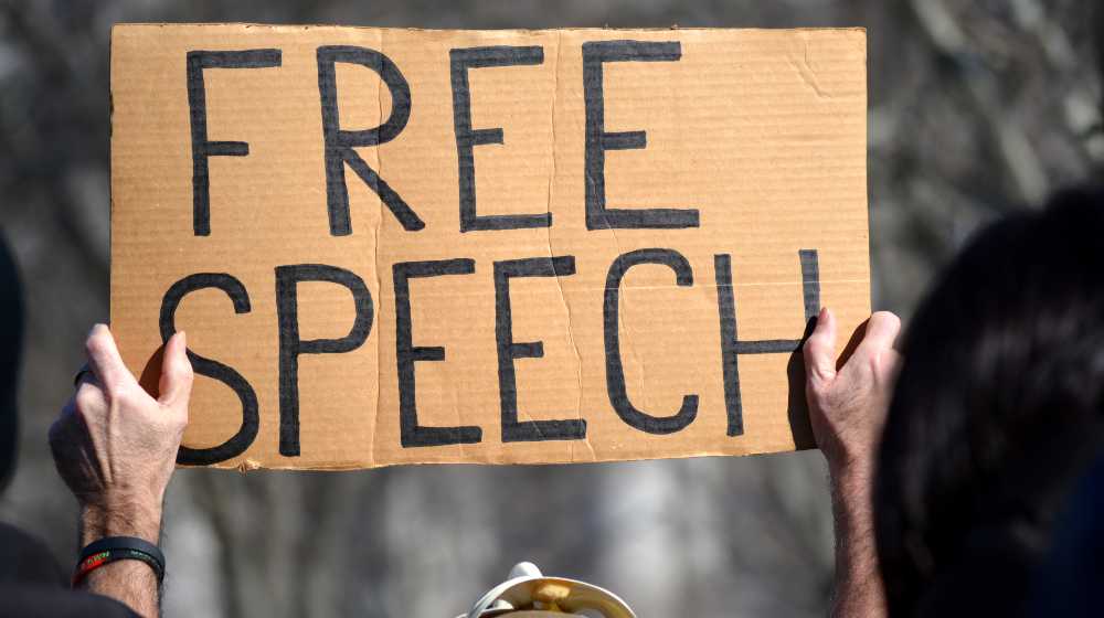 People protesting the new immigration laws banning some Muslims at Battery Park in Manhattan | After Musk Buys Twitter, Democrats Fear Free Speech for All | featured