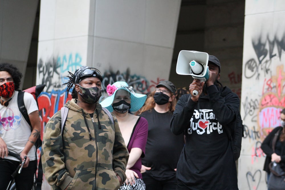 Portland mayor: Precinct fire an attempt 'to commit murder'